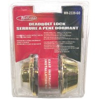 Deadbolt Door Lock - Brass. LOWEST $6.99