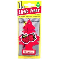 Little Trees Strawberry - Car Air Freshener - UPC:076171103123