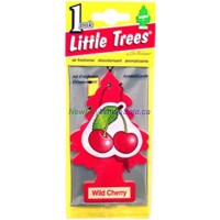 Little Trees Wild Cherry - Car Air Freshener - UPC:076171103116