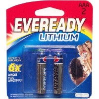 Eveready Lithium AAA2 6x Exp:2023 LOWEST $2.50