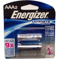 Energizer Batteries Ultimate Lithium AAA2 9x Exp: 03/2027