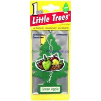 Little Trees Green Apple - Car Air Freshener - UPC:07617110316