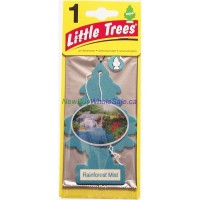 Little Trees Rainforest Mist - Car Air Freshener - UPC: 076171101068