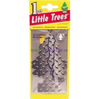 Little Trees Pure Steel 24ct - Car Air Freshener -