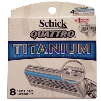 Schick Quattro Titanium 8's LOWEST $18.99