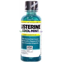 Listerine Antiseptic Mouthwash Cool Mint LOWEST Travel size - Antiseptic Mouthwash 95ml 