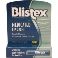 Blistex Medicated Lip Balm SPF15 carded.