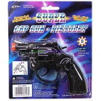 8 Shot Plastic Cap Gun - 