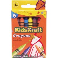 Crayons Assorted Colors 8pk LOWEST $0.50