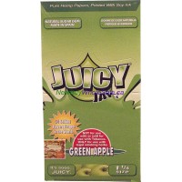 Juicy Jay rolling paper Green Apple 24 packs x 32 leaves