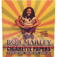 Bob Marley Cigarette Paper 50pk x 33 Extra Long Leaves