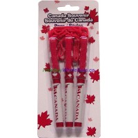 Neck Pens with cord Canada 3pk. 
