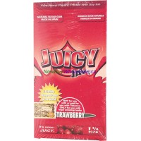Juicy Jay rolling paper Strawberry 24 packs x 32 leaves