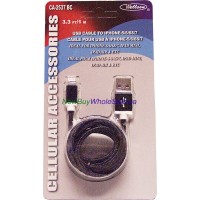 USB Cable to Cell Phone Iphone 3 ft / 1 m LOWEST $3.99