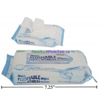 Bodico 48pk Adult Flushable Wipes LOWEST $1.49