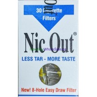 Nic Out Cigarette Filters 30pk Removes Tar - LOWEST $1.99