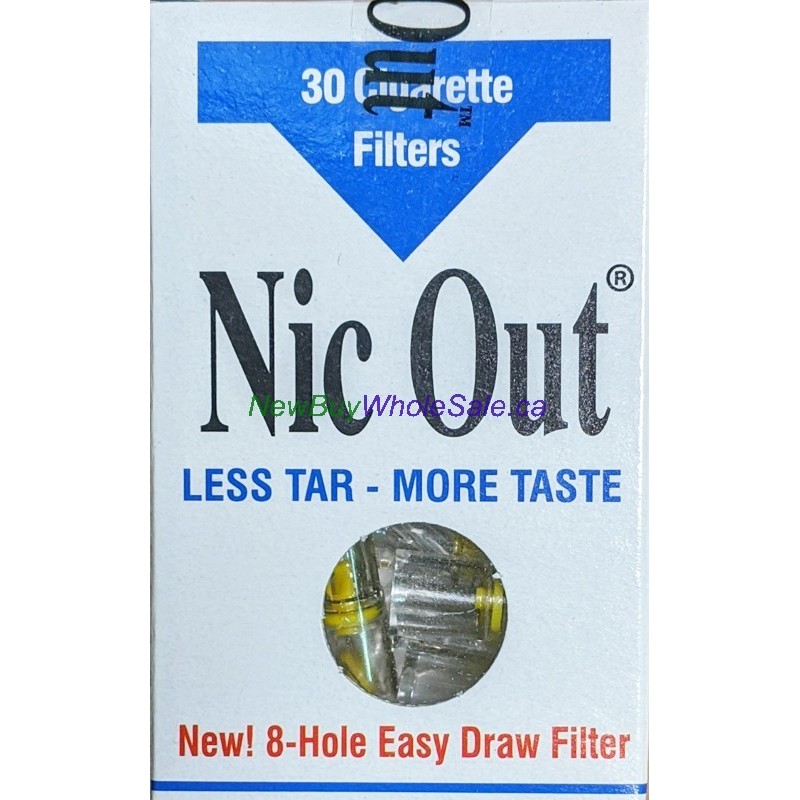 Nic Out Cigarette Filters 30pk Removes Tar