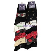 Ladies Assorted Design socks Korea LOWEST $7.80 dz