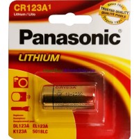 Panasonic CR123 Lithium Battery - Long Lasting for Digital Electronics