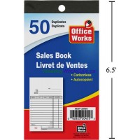  Salesbook (Invoice Book) LOWEST $1.20