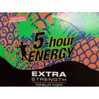 5 Hour Energy Extra Strength 12 pack 57ml Tropical Burst