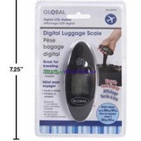 Luggage Scale Digital w/ LCD display, clam shell
