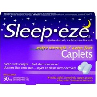 Sleep-eze Nighttime Sleep Aid Extra Strength Caplets Diphenhydramine HCl 50mg 10ct