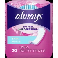 Always Thin Panty Liners 20ct