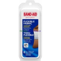 Band-Aid J&J Fabric 8pk Bandage Travel Case 