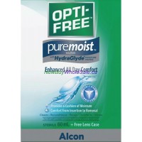 Opti-Free Puremoist Solution 60mL + Free Lens Case