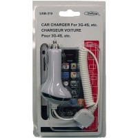 Car Cell Phone Charger for 3G, 4G iPhone and iPad. LOWEST $2.15