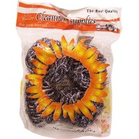4 pk Stainless Steel Scourers for Pots and Pans.