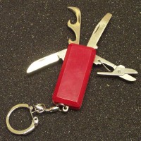 2" 4 Function Knife Keychain LOWEST $0.60