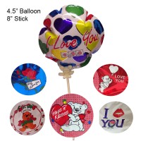 Auto Balloon Mylar - Non Latex 48pc/box Assorted. Love/Hearts Assortment