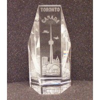 Crystal Toronto 5" vertical in Gift box LOWEST $5.99