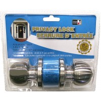 Privacy Door Lock - Stainless Steel. LOWEST $7.79